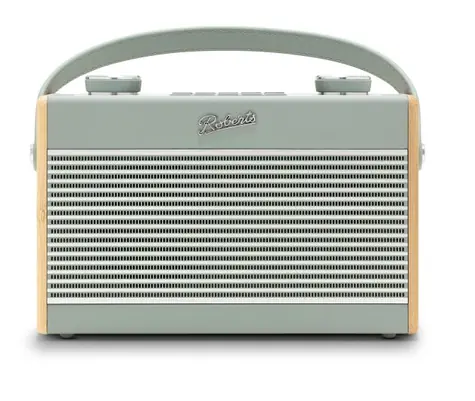 Roberts Radio Rambler Max, Enteneiblau / Tragbares Radio / DAB+ und FM / USB / Bluetooth + WLAN / LCD-Display / 3,5-mm-Klinkenanschluss 