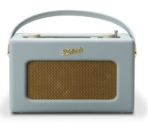 Roberts Radio Revival iStream3L, Enteneiblau / Tragbares Radio / DAB+ und FM / USB / Bluetooth + WLAN / LCD-Display / 3,5-mm-Klinkenanschluss 