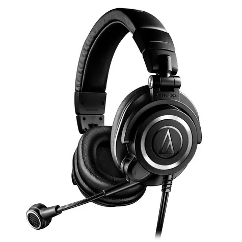 Audio-Technica ATH-M50xSTS schwarz / Gaming-Kopfhörer / Mikrofon / 3,5-mm-Klinkenstecker