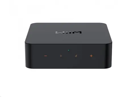 WiiM Pro schwarz / Multiroom-Musikstreamer / Bluetooth / WLAN / LAN / Koaxialkabel / SPDIF / RCA