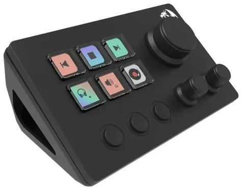 Redragon Redragon SS-551 schwarz / Multimedia-Controller / 6 Tasten / USB-C