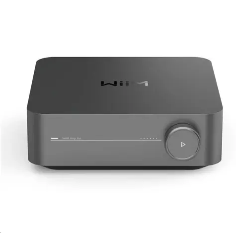 WiiM Amp PRO grau / Verstärker / 60 W/Kanal / HDMI / Bluetooth / optischer Eingang