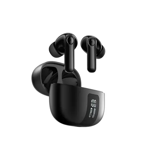 Joyroom JR-FN3 Funpods TWS schwarz / Kabellose Kopfhörer / Bluetooth 5.4 / LED-Display