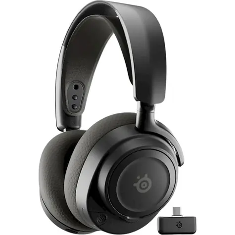 SteelSeries Arctis Nova 7P Gen 2 Schwarz / Kabelloses Gaming-Headset / Bluetooth + USB-C / Mikrofon / PlayStation