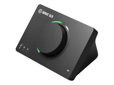 Elgato Wave XLR MK.2 schwarz / Audio-Interface / 1x XLR / 1x USB-C / 1x 3,5-mm-Klinkenanschluss