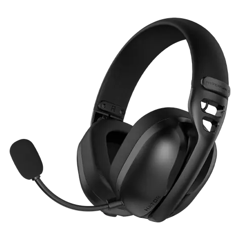 Ausgepackt - Hator ESH15 Hyperpunk 3 Wireless, schwarz / kabelloses Gaming-Headset mit Mikrofon / 10-44.000 Hz / 2,4 GHz / Bluetooth / USB / ausgepackt