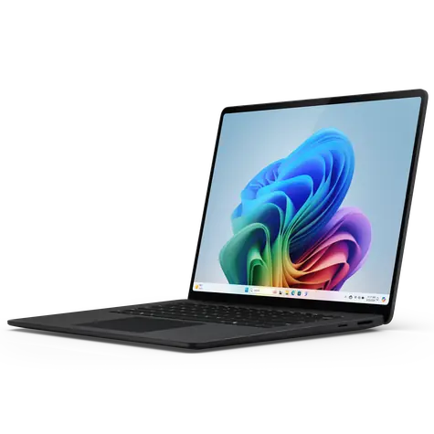 Microsoft Surface Laptop | Copilot+ PC | 15" IPS | Snapdragon® X Elite | 16GB | 512GB | 7. Edition | Schwarz