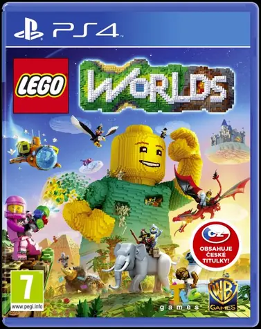 PS4 Lego Worlds / Kinder / CZ Untertitel / ab 7 Jahren / Spiel für Playstation 4