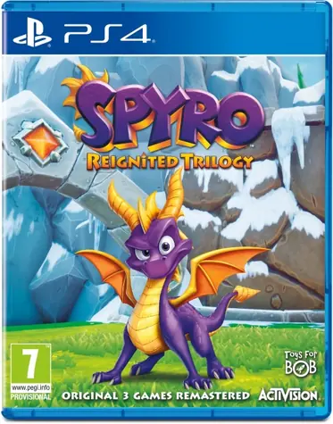 PS4 Spyro Trilogy Reignited / Kinder / Englisch / ab 7 Jahren / Spiel für Playstation 4