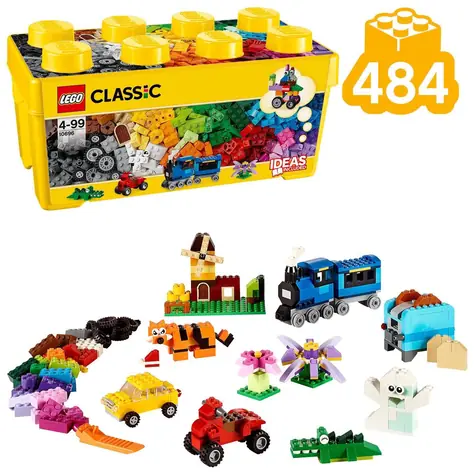 LEGO® Classic 10696 Mittlere Kreativbox / Stückzahl: 484 / ab 4 Jahren