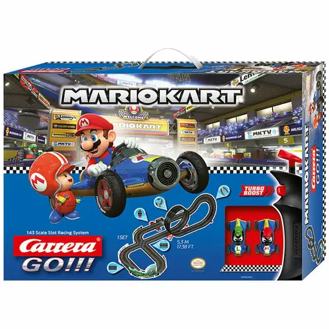 Carrera 62492 GO Nintendo Mario Kart Mach 8 / Autorennbahn / Streckenlänge 5,3 m / ab 6 Jahren