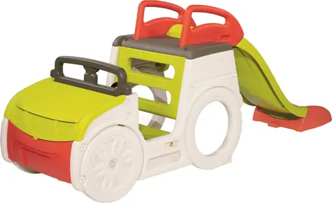 Smoby Adventure Car Klettergerüst mit Rutsche / ab 2 Jahren