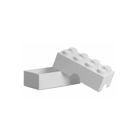 LEGO® Lunch 40231735 Snackbox 7,5 x 20 x 10 cm weiß