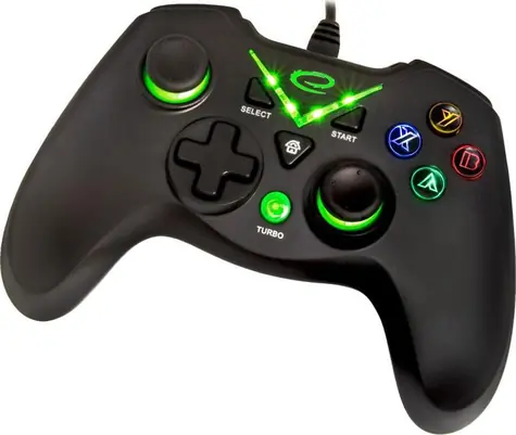 Esperanza EGG114K Pirate Black / Gamepad für PC und Xbox One