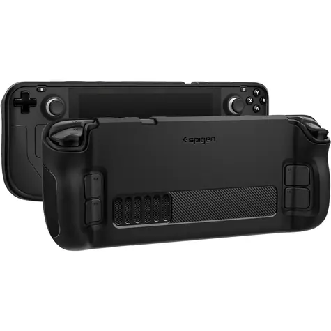 Spigen Rugged Armor Schutzhülle für Steam Deck schwarz
