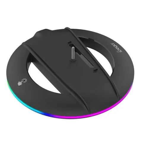 iPega P5S025S Vertikaler Ständer mit RGB für PS5 Slim schwarz