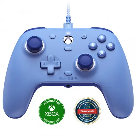 GameSir G7-SE blau / Xbox Kabel-Controller / Hall-Effekt-Sticks / für Xbox Series X|S & Xbox One & PC