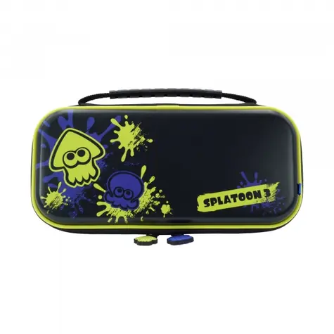 HORI Switch Vault Case Splatoon 3 / Hülle für Nintendo Switch und Zubehör