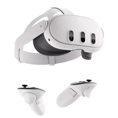 Ausgepackt - Meta Quest 3 512 GB / Virtual-Reality-Brille / 2064 x 2208 Pixel pro Auge / 90 Hz / Lautsprecher 2.0 / Android & iOS / ausgepackt