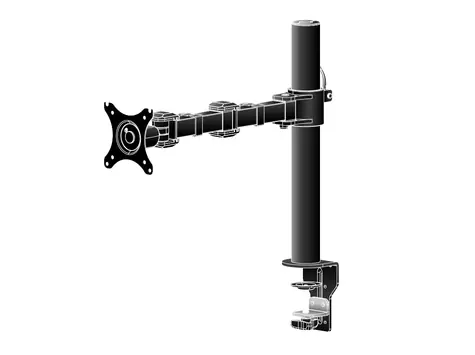 IIYAMA DS1001C-B1 Monitorhalterung / VESA 75 und 100 / schwenkbar / schwarz