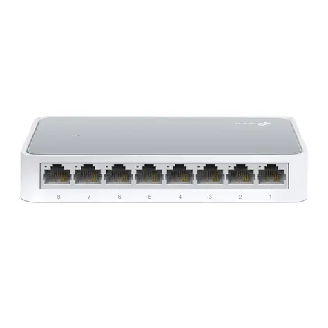 TP-LINK TL-SF1008D / Switch / 1,6 Gbit/s / 8x LAN