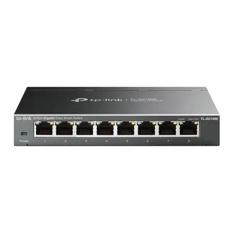 TP-LINK TL-SG108E / Switch / 16 Gbit/s / 8x GLAN
