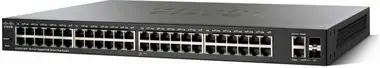 Cisco SG220-50P-K9-EU / Switch / 48- Port 10/100/1000 / PoE Smart+ / 2x Combo SFP