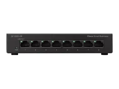 Cisco SF110D-08-EU / Desktop-Switch / 8x RJ-45 100M