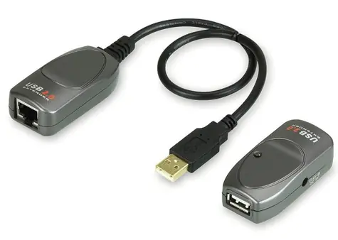 Aten USB 2.0 Extender über Cat5/Cat5e/Cat6 bis zu 60 m 