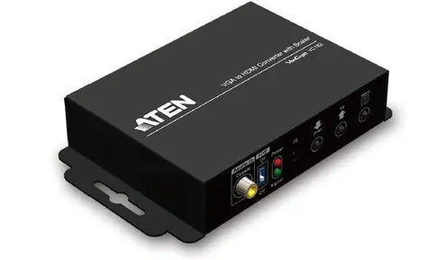 Aten VGA-zu-HDMI-Schnittstellenkonverter mit Audio bis zu 1080P (VC-182) / integrierter Skalierer