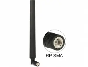 DeLock WLAN Antenne RP-SMA 802.11 ac/a/h/b/g/n 4 - 7 dBi / omnidirektional