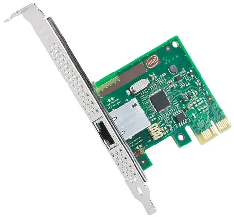 Intel Ethernet-Server-Adapter I210-T1 Bulk / PCI Express 2.1 x1 / Gigabit Ethernet