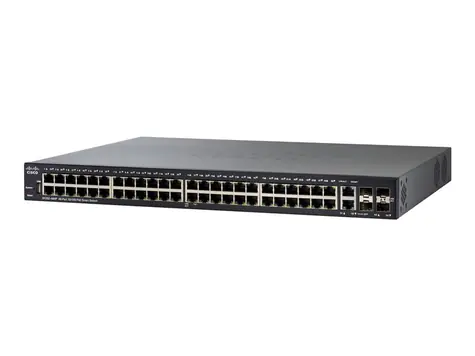 Cisco Small Business SF250-48HP / 48x RJ-45 100M / PoE+ / 2x RJ-45 Gigabit / 2x Gigabit Combo SFP / 2x Gigabit SFP