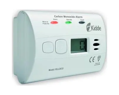 Kidde 10LLDCO Nanowax LCD/CO-Detektor 