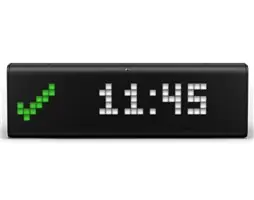 LaMetric - WiFi-LED-Anzeigefeld schwarz / Uhr / Lautsprecher / Smart-Home-Controller