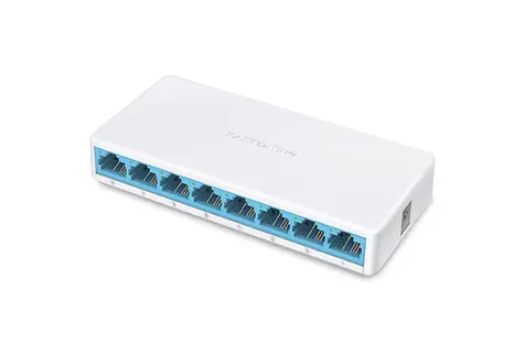 Mercusys MS108 / 8-Port-Switch / 10.100 Mbit/s / Desktop