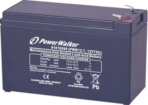 PowerWalker PWB12-7 Akku 12V 7Ah / Nachverkauf