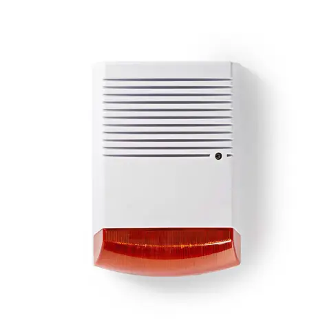 Nedis DUMSS20WT - Dummy-Sicherheitssirene Weiß / IP44