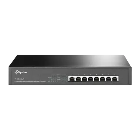 TP-LINK TL-SG1008MP / Switch / 1 Gbit/s / 8x GLAN / 2xSFP / PoE+