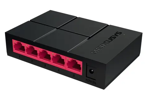Mercusys MS105G / 5-Port-Switch / 10|100|1000 Mbit/s / Desktop