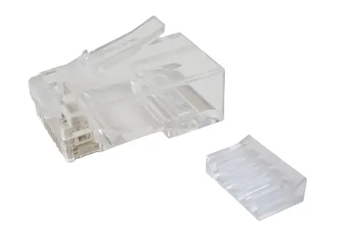 Solarix -Stecker RJ45 CAT6 für Kabel - 1 Stück / ungeschirmt / gefaltet