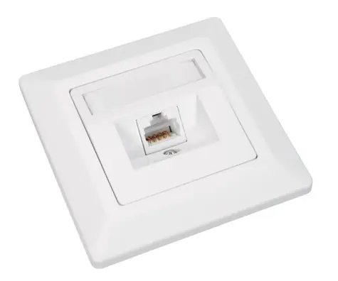 Solarix -Buchse 1x RJ45 CAT5E UTP unter dem Putz