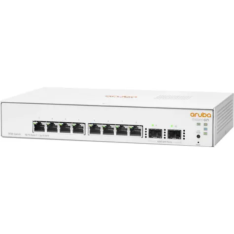 Aruba Instant On 1930 8G 2SFP Switch / 8x Gigabit RJ45-Ports / 2x Gigabit SFP-Ports