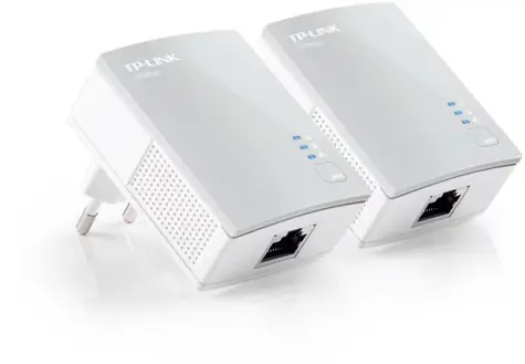 Ausgepackt - TP-LINK TL-PA4010KIT / Powerline-Adapter AV500 / LAN / HomePlug AV / 2 Stück / ausgepackt