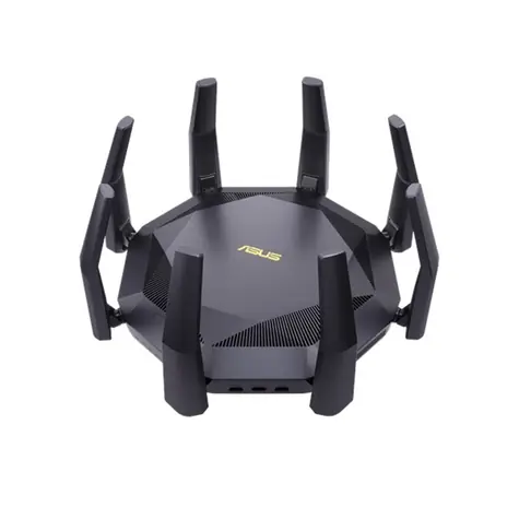 Asus RT-AX89X / Air MESH-Router / 2,4 GHz - 1148 Mbit/s / 5 GHz - 4804 Mbit/s / WAN + 8x LAN / USB 3.1 / SFP+