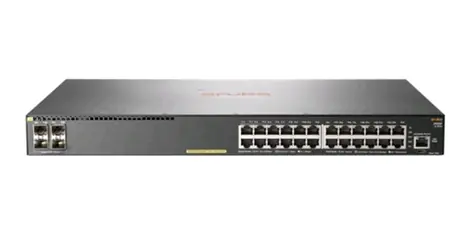 HP Aruba 2930F 24G PoE+ 4SFP+ Switch / 24x 10|100|1000 Mbit/s RJ45-Ports / 4X Gigabit SFP+-Ports
