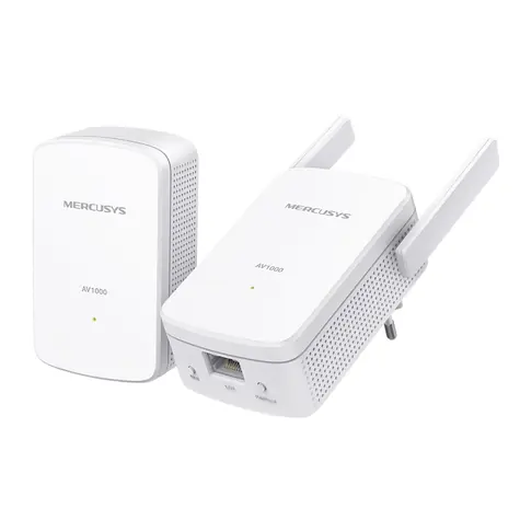 Mercusys MP510 Kit / Satz Powerline-Adapter AV1000 / 1000 Mbit/s / GLAN / HomePlug AV2 / 2St