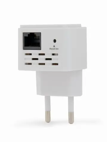 Gembird WNP-RP300-03 / WLAN-Repeater / 300 Mbit/s / 1x LAN / 802.11n / Weiß