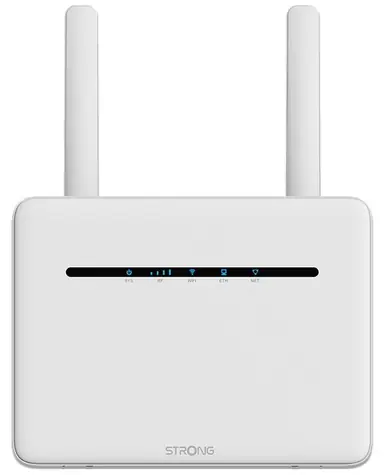 Strong 4G+ LTE Router 1200 weiß / 4G LTE Router / 2,4 GHz - 300 Mbit/s / 5 GHz - 867 Mbit/s / 1x WAN / 1x SIM-Steckplatz
