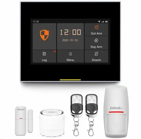 Evolveo Alarmex Pro intelligenter kabelloser Wi-Fi/GSM-Alarm